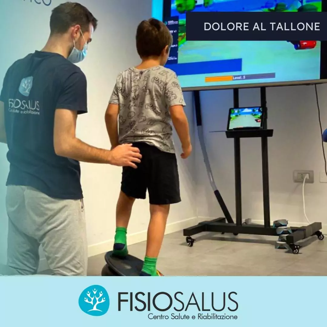 Dolore al tallone: trattamento di fisioterapia specializzato presso FisioSalus per riabilitazione completa e sollievo rapido